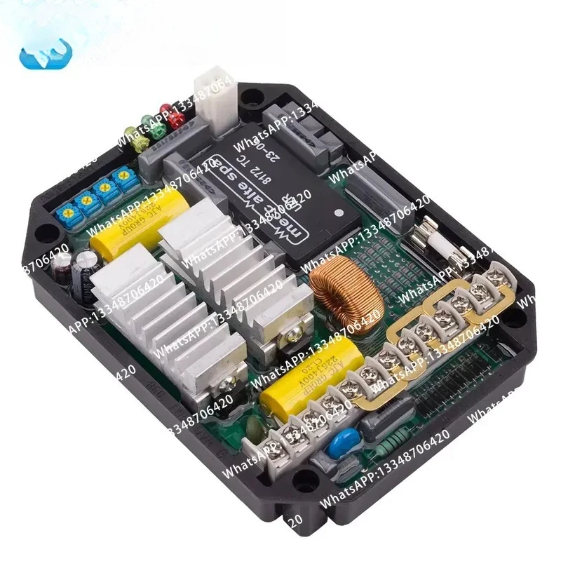 Фото Автоматический регулятор напряжения UVR6 AVR для генератора, стабилизатор, регулятор напряжения однофазного и трехфазного генератора №3