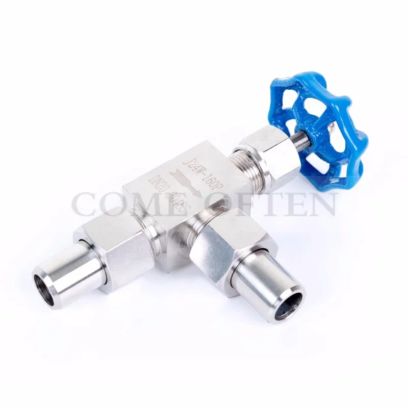 304 нержавеющая сталь стандартный сварочный игольчатый клапан высокого давления