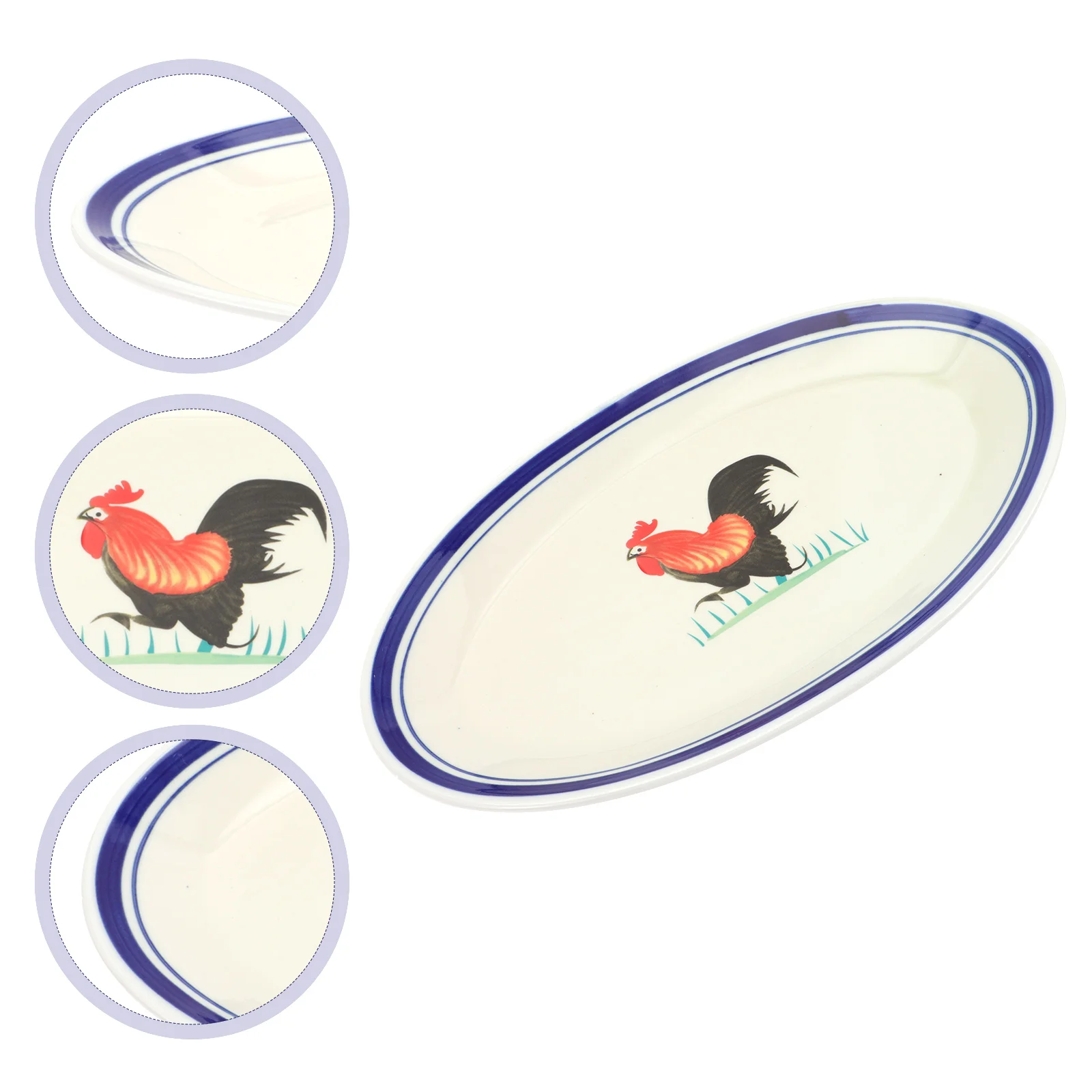 

Креативная десертная тарелка в виде рыбы, тарелка для хранения в винтажном стиле, керамическая тарелка для сервировки еды