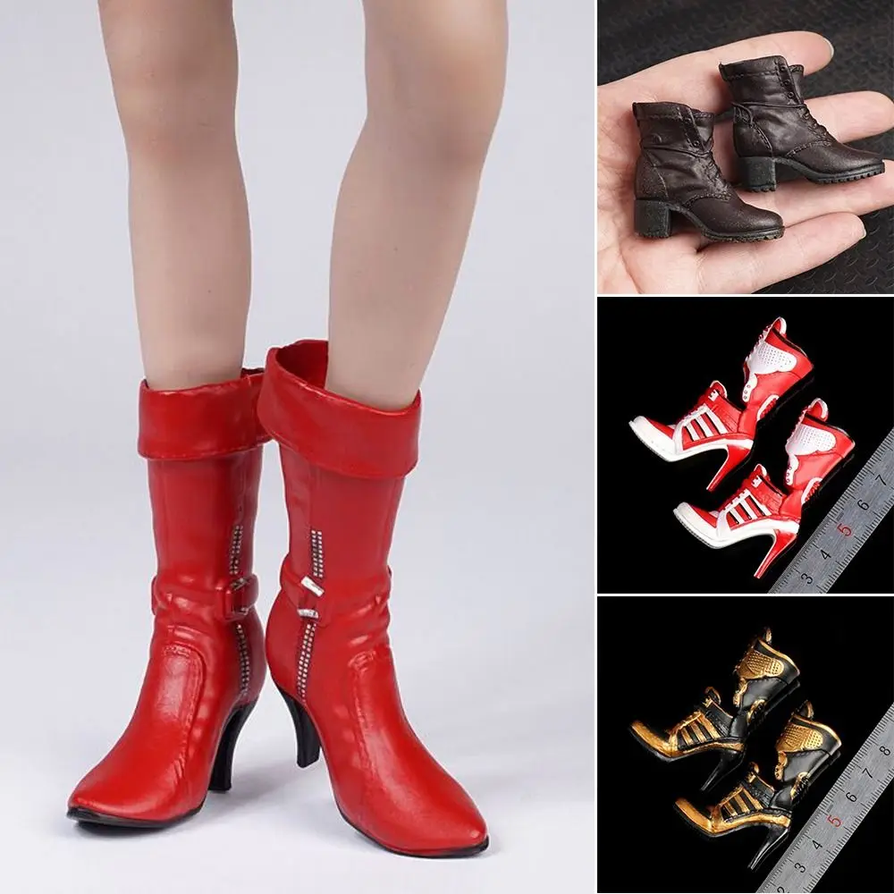 

Male Hiking Combat Black For 12"Action Doll Soldier Combat Shoes Lace Up Boots Combat Boot Shoes 1/6 Miniature Shoes