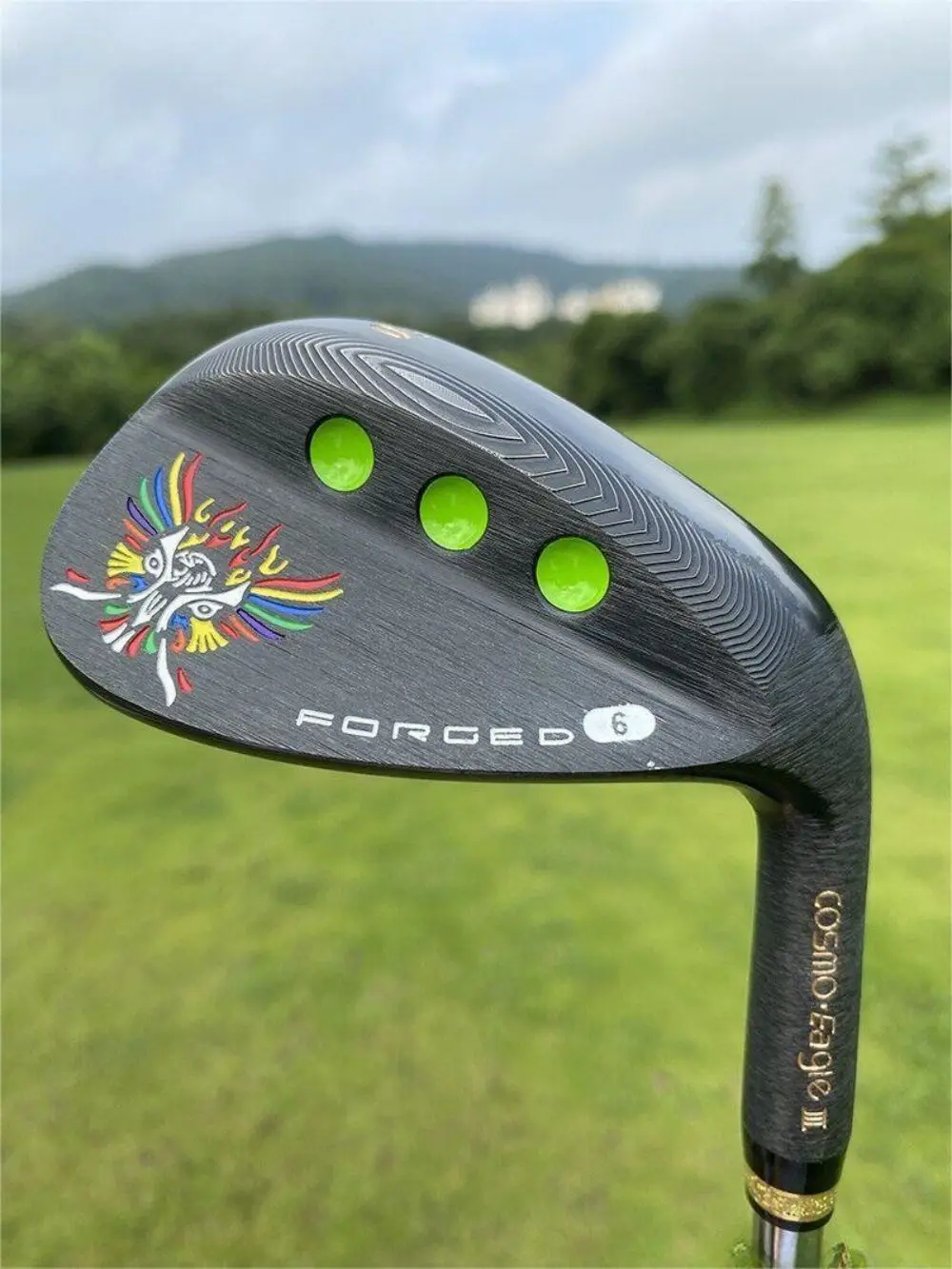 

Golf Wedge Cosmo Scraper Sand Pit Rod FROGED 50/52/54/56/58/60 Degrees Free of Freight