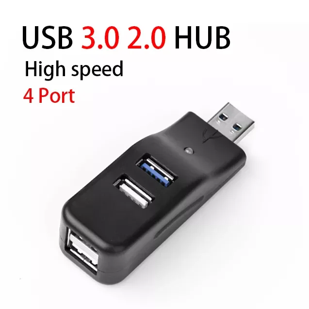 

HUB 3.0 2.0 Adapter For Laptop PC High Speed USB 3.0 Hub External 4 Ports Adapter Splitter USB Expander Computer Accessories