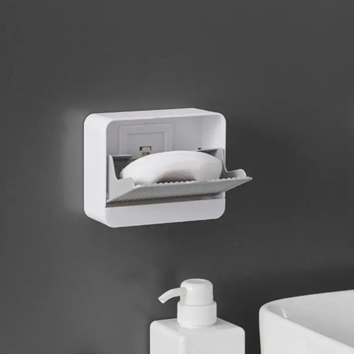 Мыльница слив с двойной решеткой держатель для мыла многофункциональная