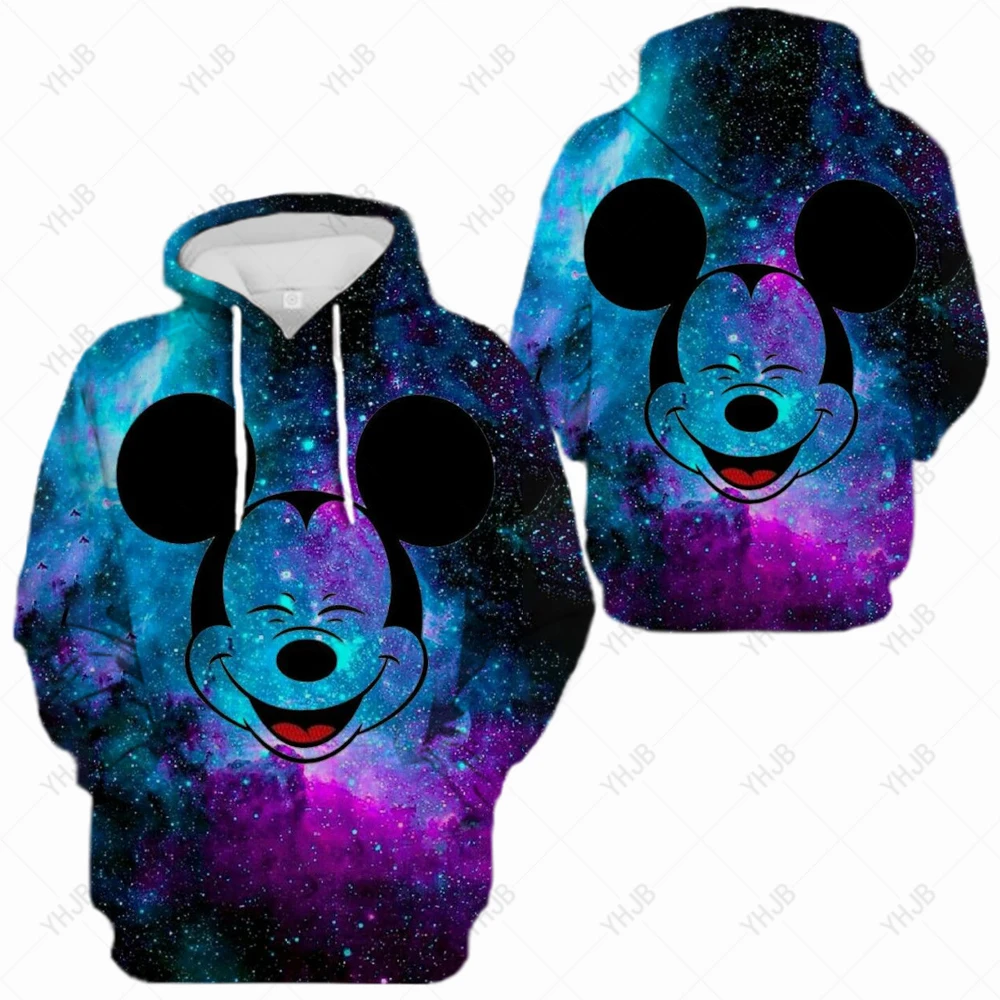

Disney Mickey Minnie Mouse Hoodie Sweatshirts Men Women Fashion Casual Cool Pullover Student Harajuku Streetwear Hoodies