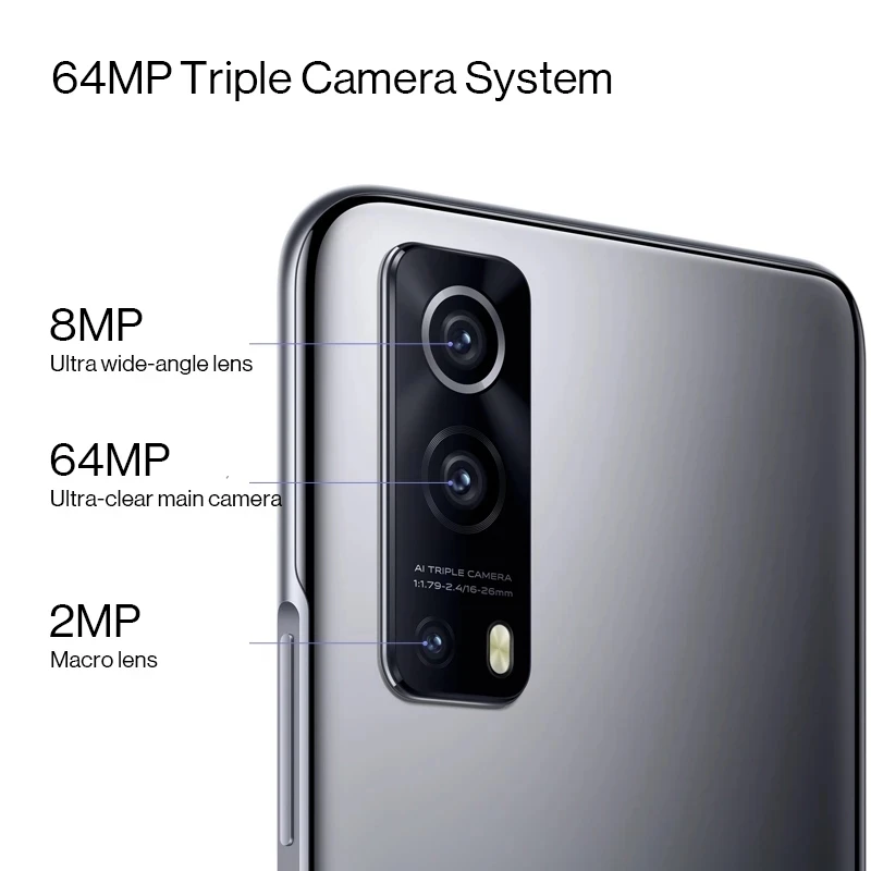 Смартфон VIVO iQOO Z3 экран 120 Гц Snapdragon 768G тройная камера 64 мп аккумулятор 4400 мАч