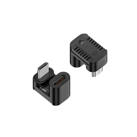 U-образный угловой адаптер USB 2,0 типа C Женский адаптер для телефона Android