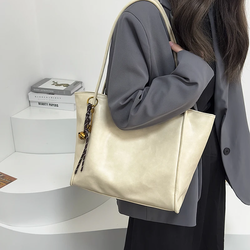 Женская винтажная сумка через плечо из мягкой искусственной кожи