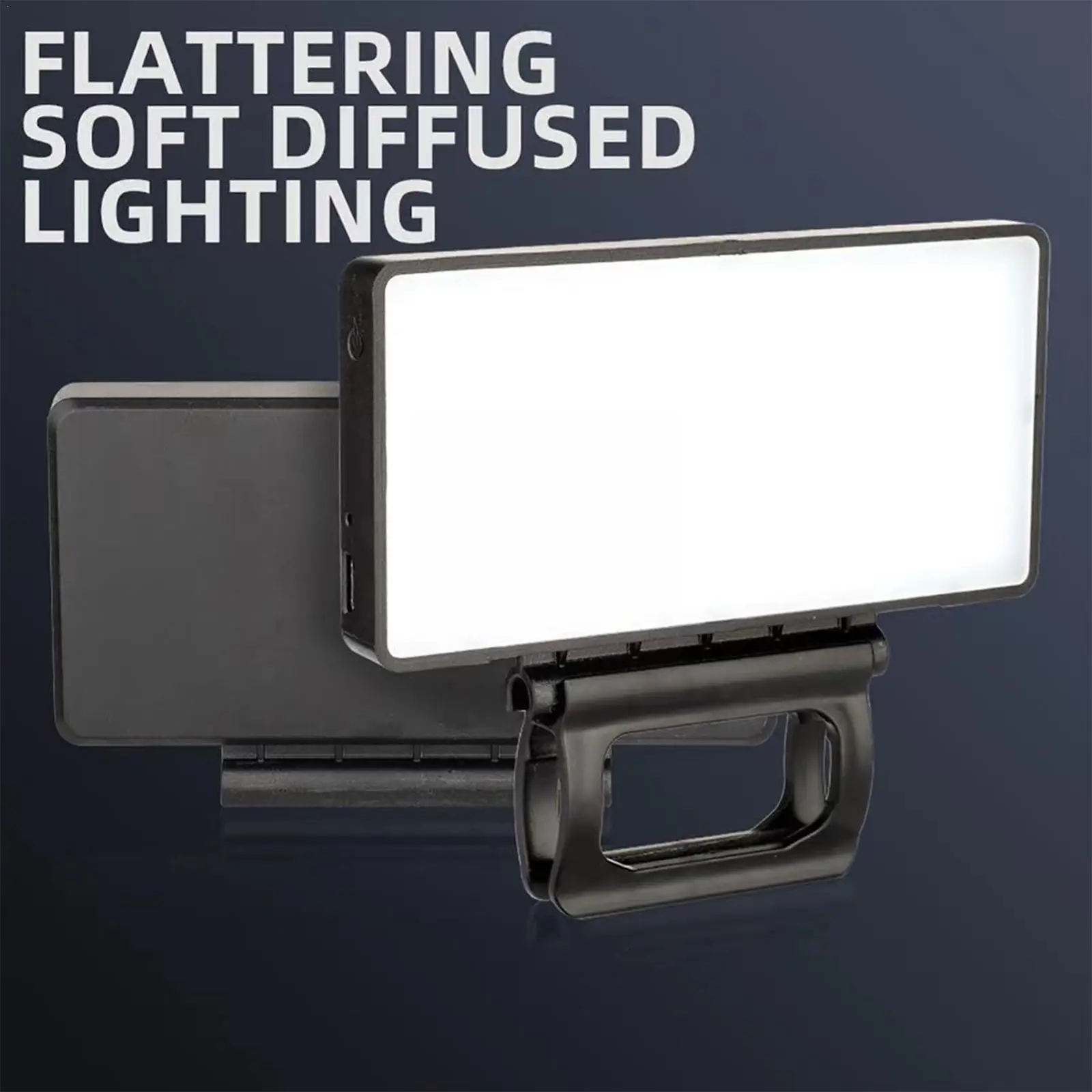 

Внешняя фотография в реальном времени мобильный телефон заполсветильник многоугольный складной 3 уровня регулировки яркости для телефона ...