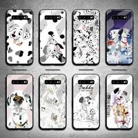 disney the hundred and one dalmatians phone case tempered glass for samsung s20 plus s7 s8 s9 s10 note 8 9 10 plus