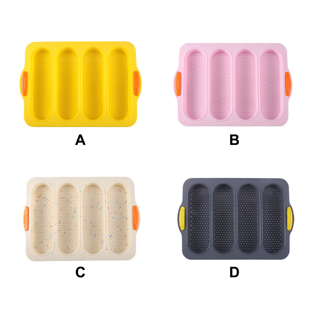

Bread Mold Kitchen Pastry Baking Tray Bakeware Chocolate Cake Pan Multifunctional Baker for Refrigerator Oven Yellow