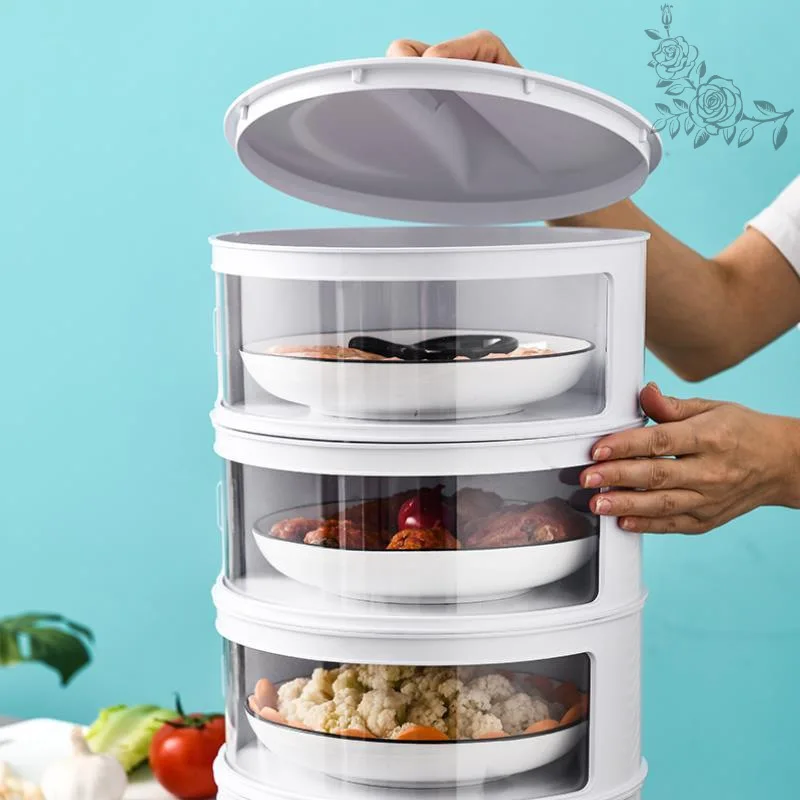 

Insulated Vegetable Cover Household Folding Food Fly-Proof Cover Vegetable Cover Dust-Proof And Breathable Table Food Cover