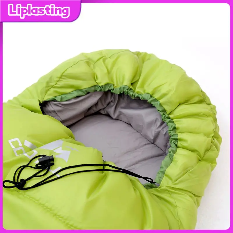

Хлопковый спальный мешок для взрослых, ультралегкий водонепроницаемый всесезонный теплый, для отдыха на открытом воздухе, Путешествий, Походов