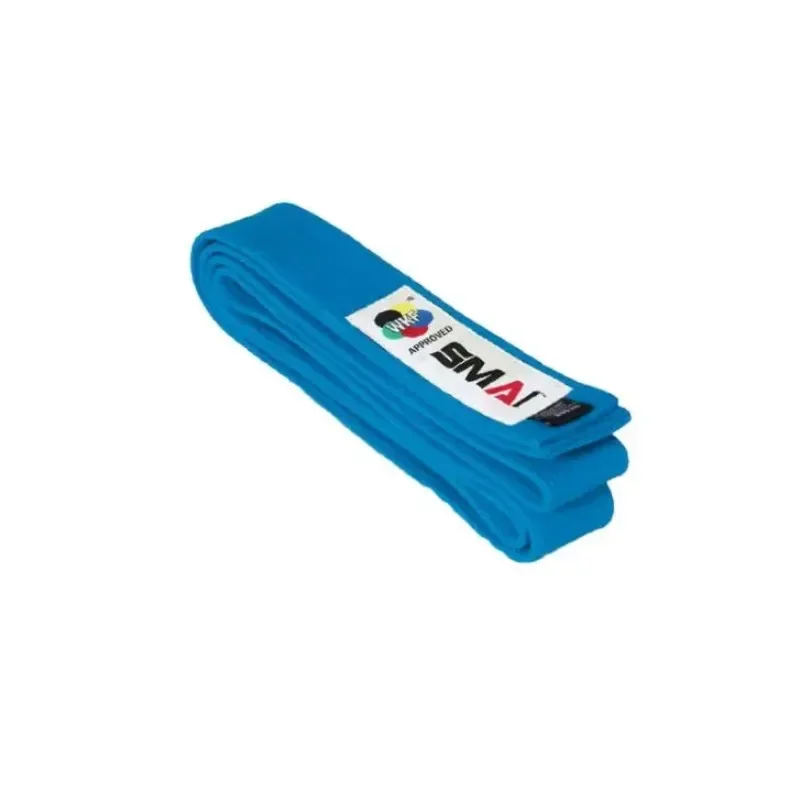 Фото Ремни WKF APPROVED SMAI Kata, ремни для каратэ, красные, синие цвета, ремни для каратэ используются от профессиональных бойцов №2