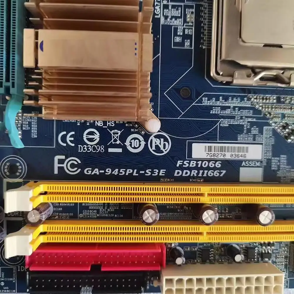 GA-945PL-S3E для материнской платы сварочного аппарата Giga-Byte 5 PCI ASM