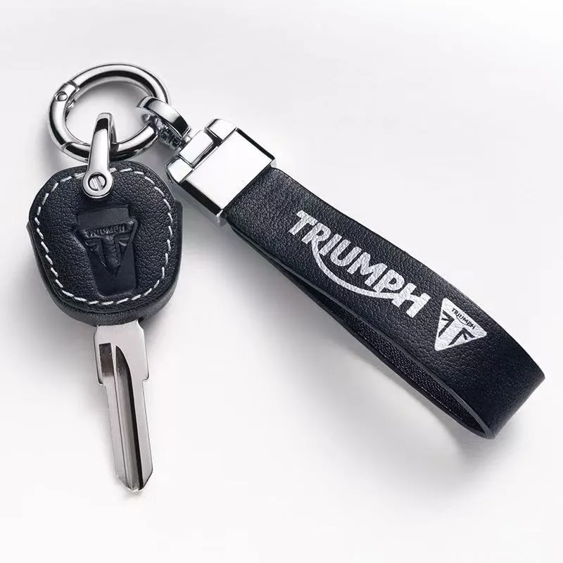 

Красный кожаный чехол для ключей мотоцикла, аксессуары для Triumph Tiger 800 900 GT PRO Rally Explorer 1200 XCA XR XRX XRT 660