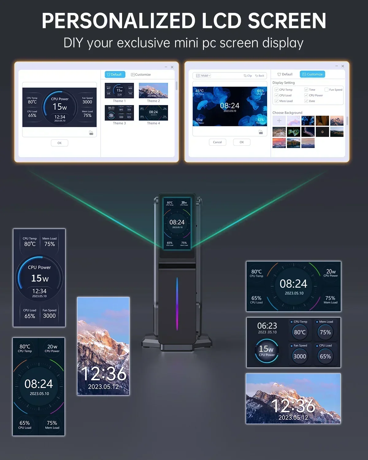 Мини-ПК SZBOX S1 Alder Lake N97 MINI PC TDP 25 Вт Windows 11 DDR4 3200 МГц 16 ГБ 512 WIFI6 BT5.2 USB2.0*2 USB3.0*2