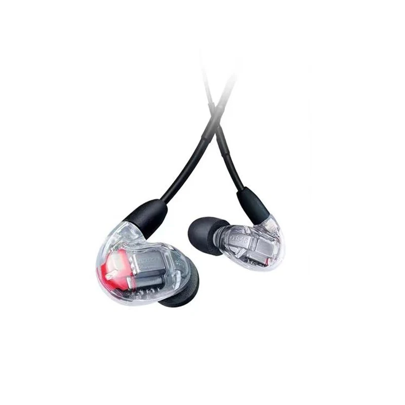 

Shure микрофон DIY SE846 6BA сбалансированные арматурные наушники-вкладыши с 12 драйверами Hi-Fi стерео наушники с шумоподавлением движения наушники-...