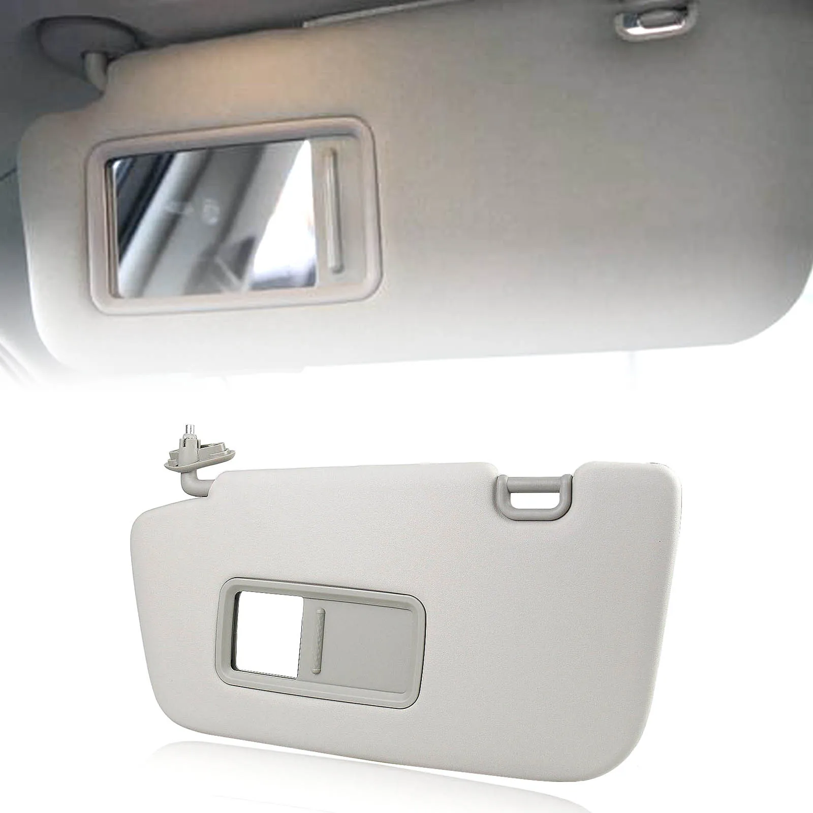 

Gray Sun Visor For Subaru Impreza WRX STI 2008-2014 92011FG032ME Left Driver Car Front Window Cover Shield Shade Blind Sunvisor