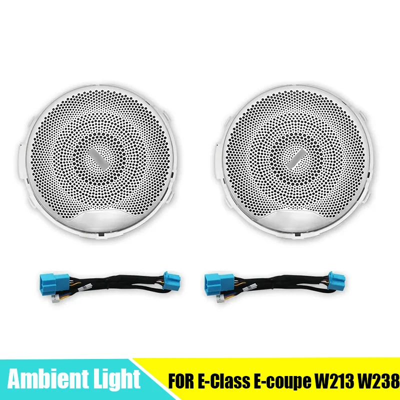 

Car Horn Glow Cover Midrange Speaker Cover Trim 64 colors Ambient Light For Mercedes E-Class E-coupe W213 W238