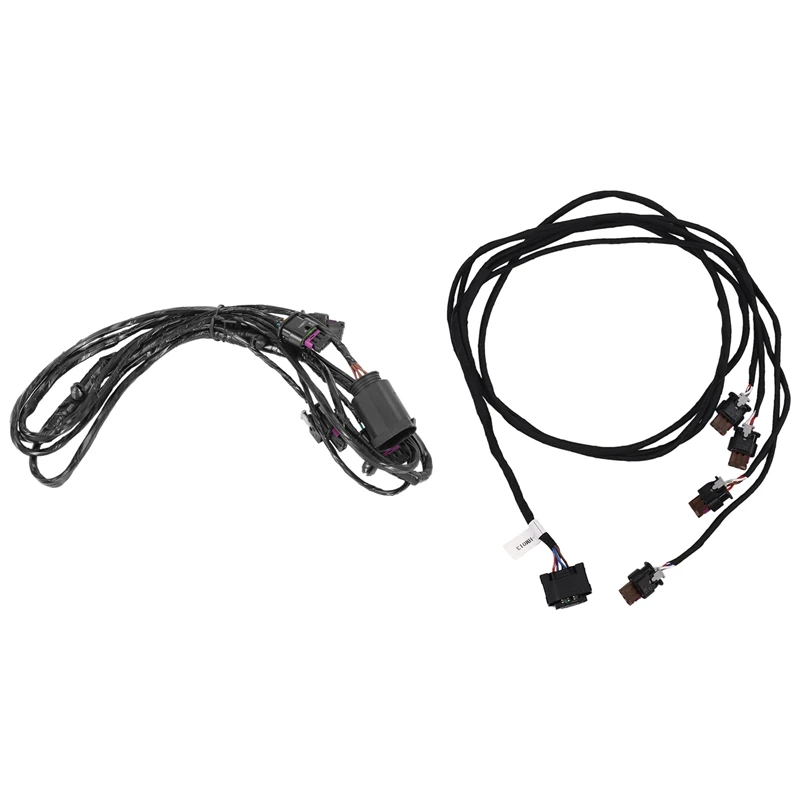 

2Pcs Car Front Bumper Parking Sensor Wiring Harness PDC Cable For-BMW X5 50I E70 10-13 & X1 F48