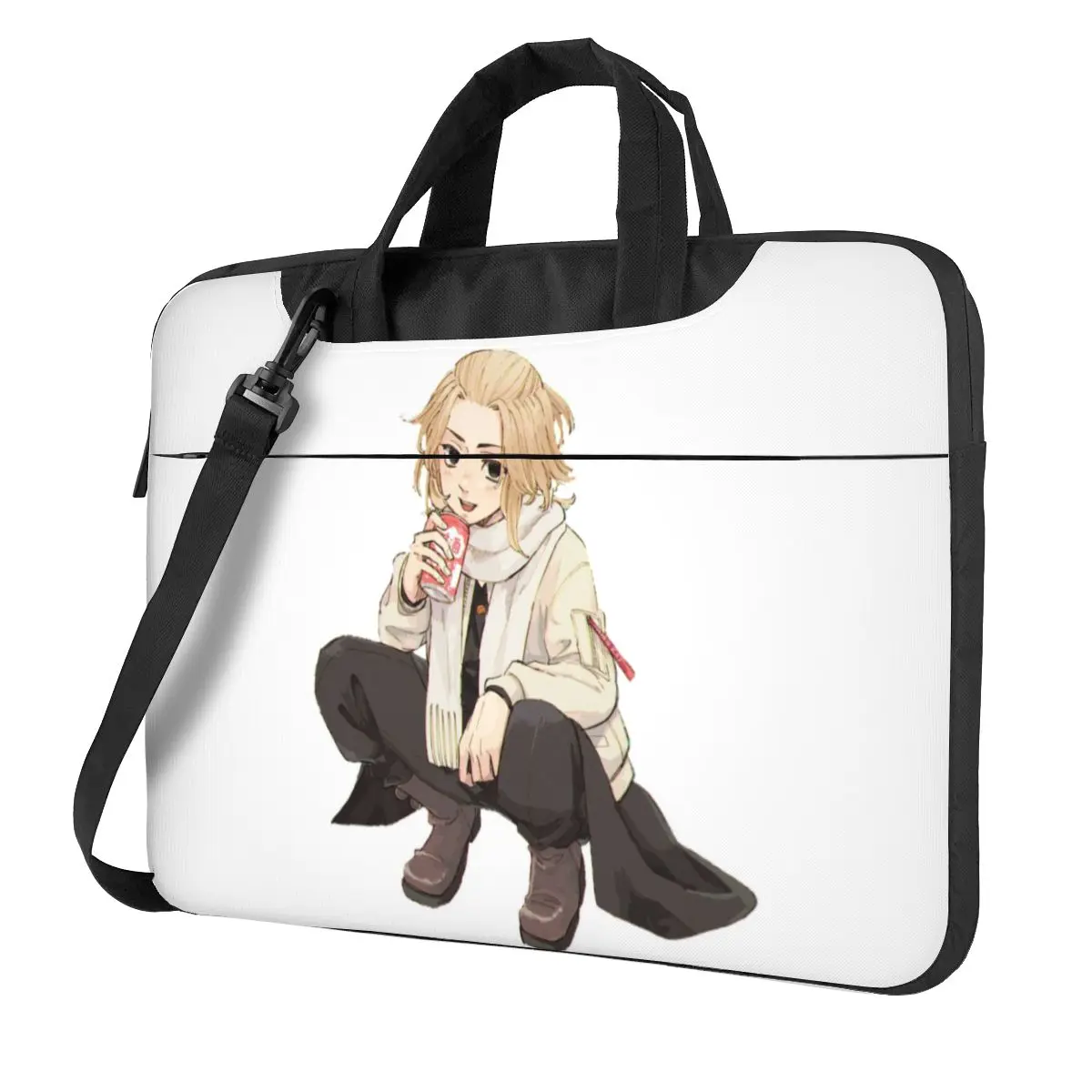 

Сумка для ноутбука Manjiro Sano Mikey, Токийский Мстители, мультяшный чехол для Macbook Air Pro Lenovo 13 14 15 15,6, водонепроницаемая деловая сумка