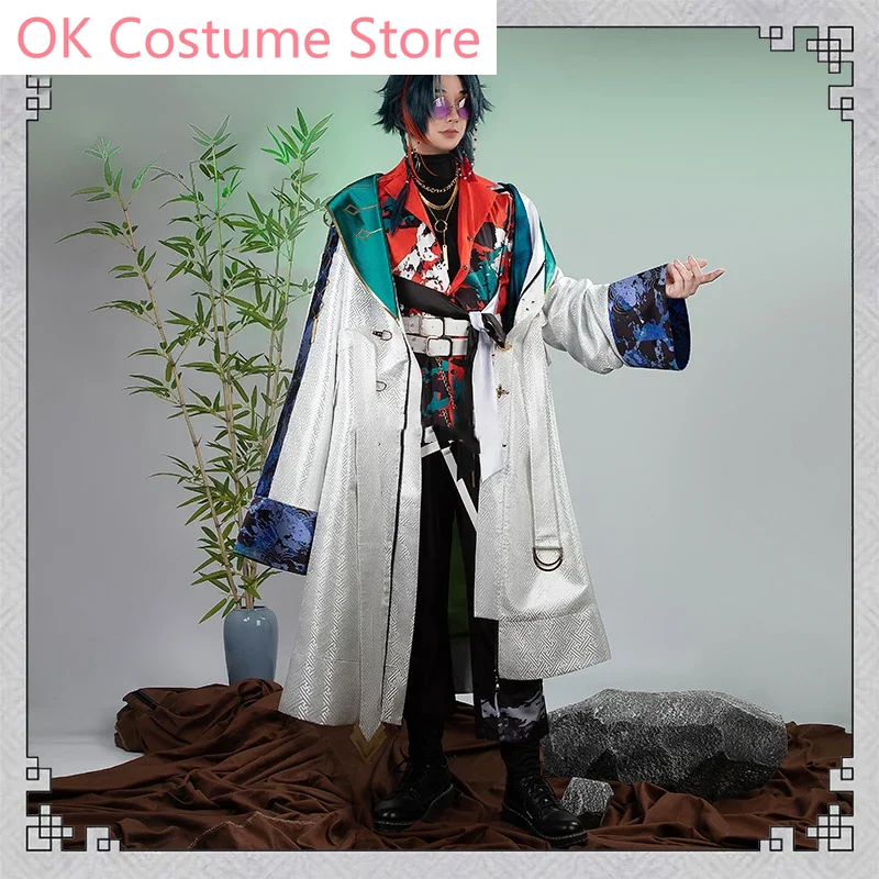 Vtuber Nijisanji 3SKM Kaisei игровой костюм Великолепная красивая форма Косплей Костюм