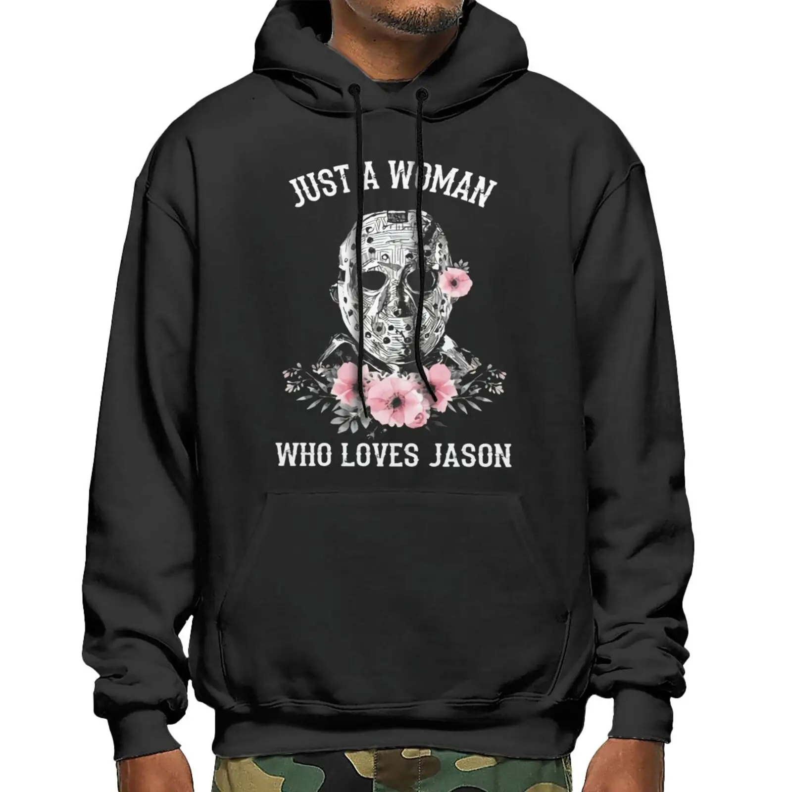 

Just A Who Loves Jason Sweatshirts Hoodies Hoodie Oversize Women's Jacket Men's Sweatshirt Anime Clothes Men's Oversize Hoodie