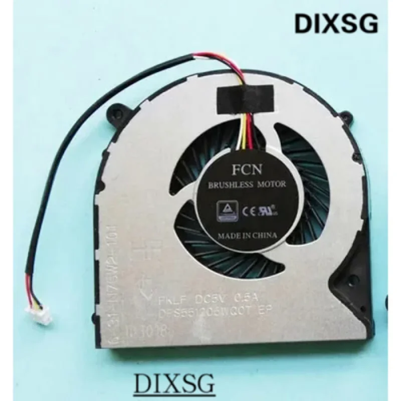 Новый вентилятор охлаждения процессора для ноутбука Gigabyte P35X P35XW P35XV4 P37 P37X