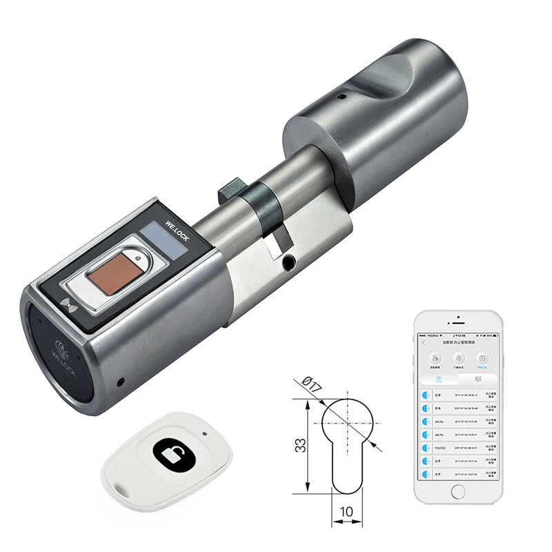 

smart house security wifi control fingerprint padlock portable door lock