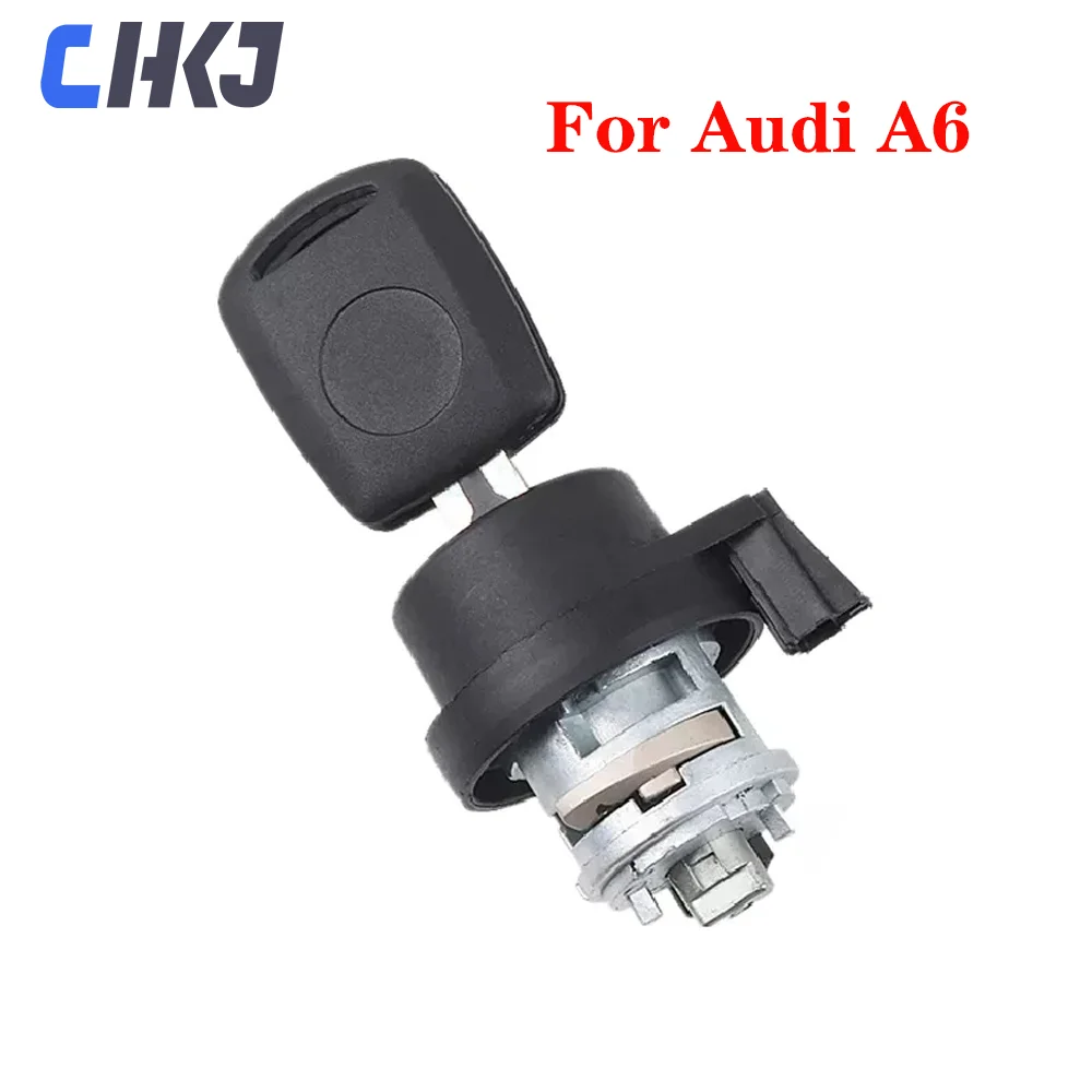 

CHKJ For Audi A6 Car Door Locks Cylinder Latch With One Key Car Look Ignition Lock Cylinder Locksmith Tools Repair Kit