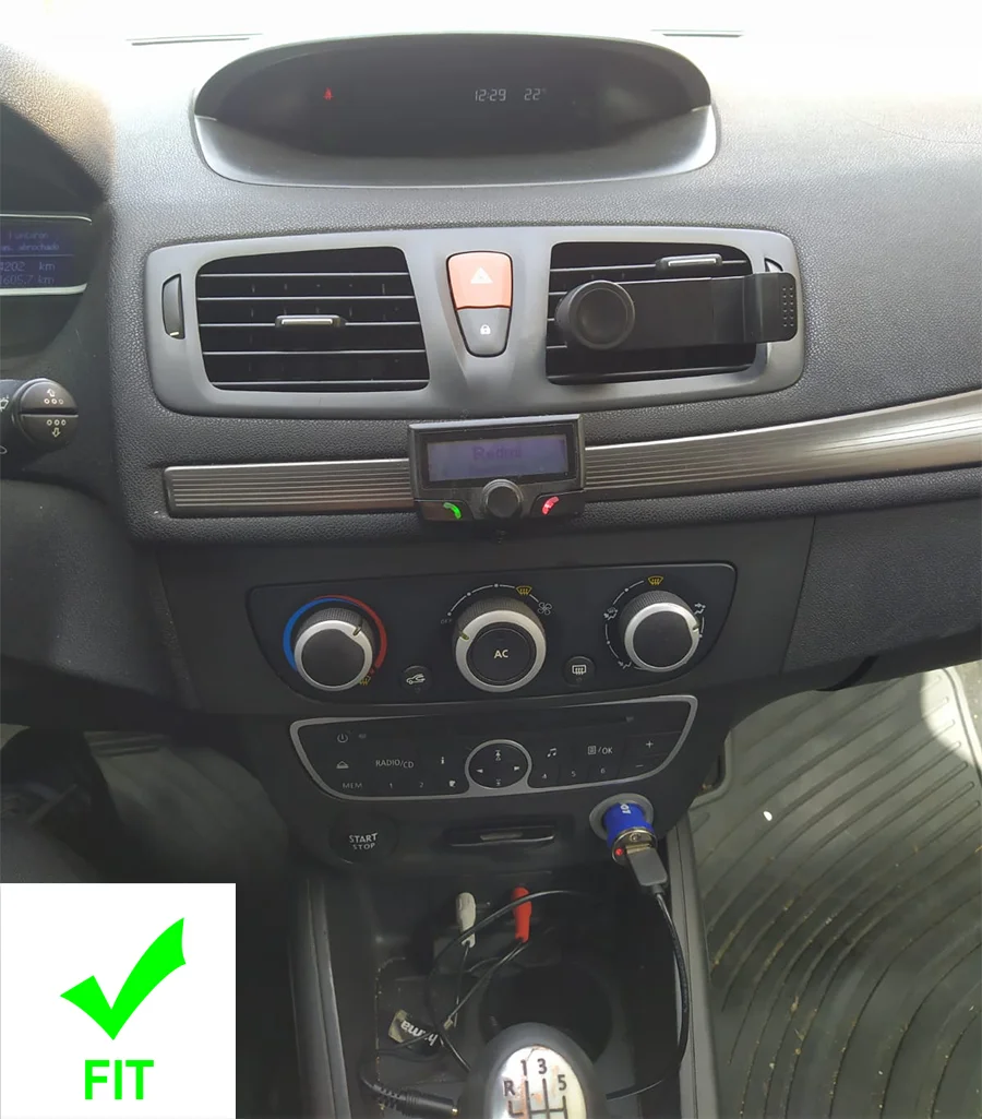 Автомагнитола 2 Din Android 12 мультимедиа для RENAULT Megane III 2009 2010 2011 беспроводная Carplay