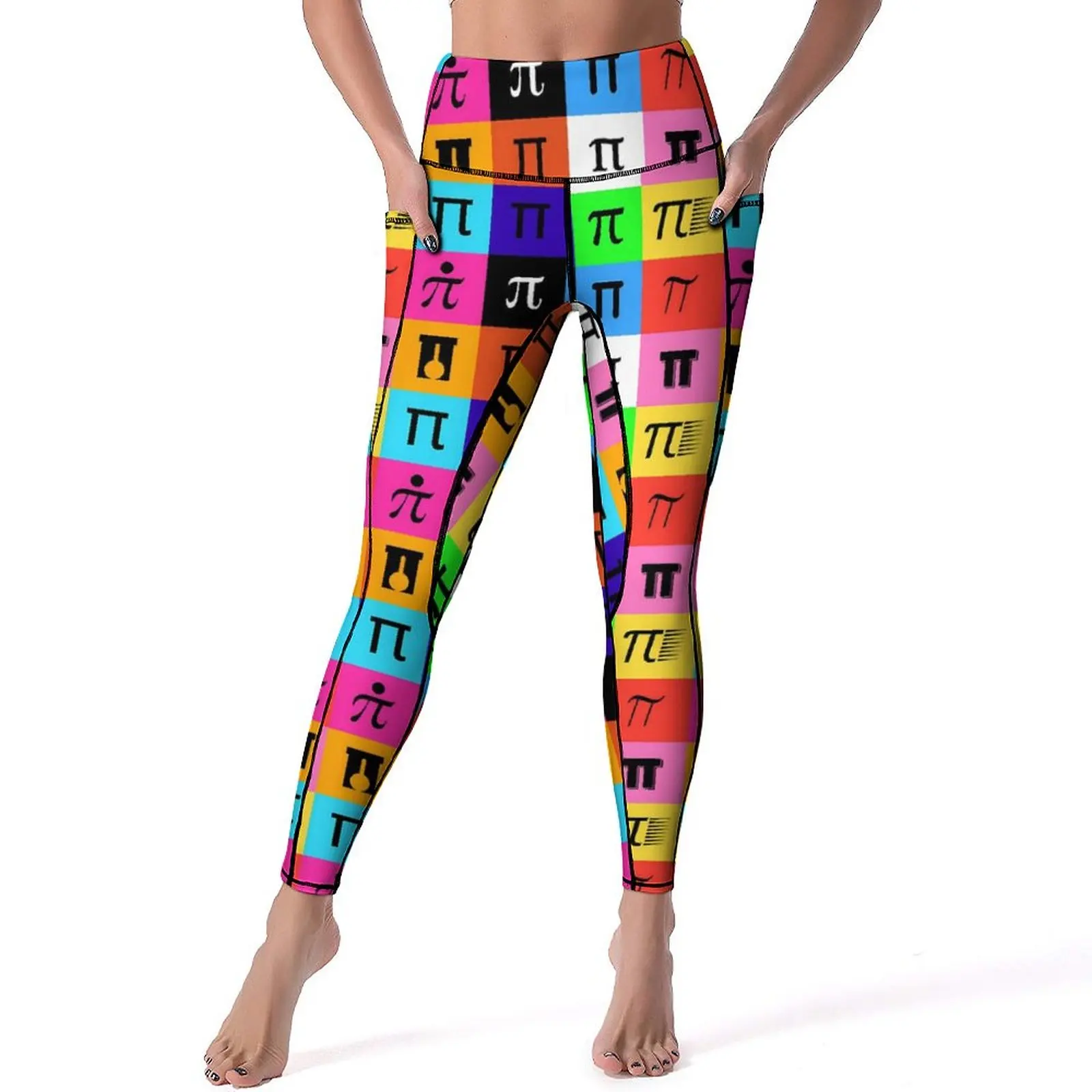 

Леггинсы Colorblock с эффектом пуш-ап для занятий спортом