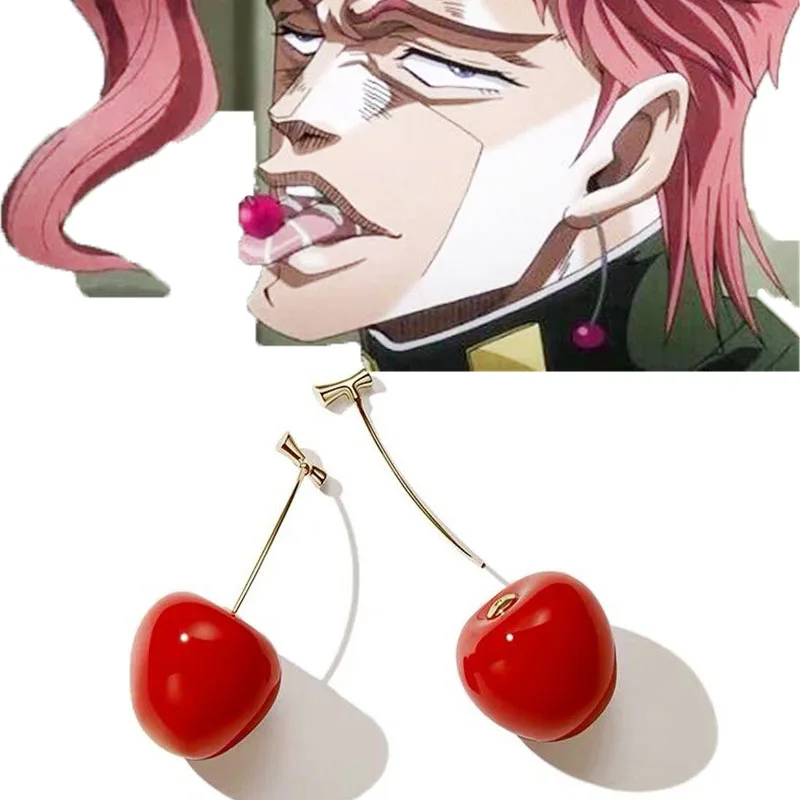 

Серьги-подвески для косплея из аниме «Невероятные приключения Джоджо»