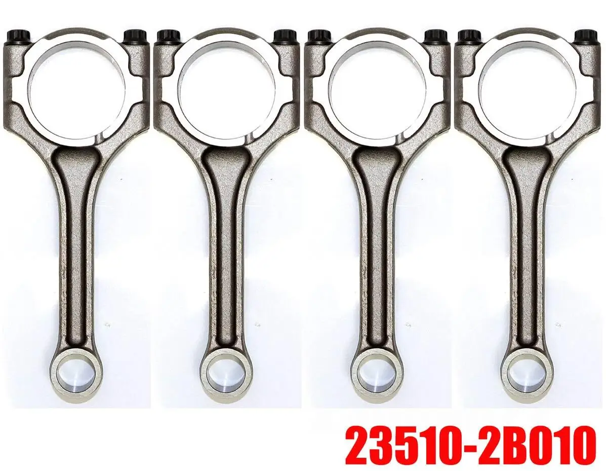 

Шатун AP02 для Kia Hyundai 23510-2B010 23510-2B000 Rio Accent Veloster 2010 л 2011 2012-2017 2018 Soul, 4 шт.