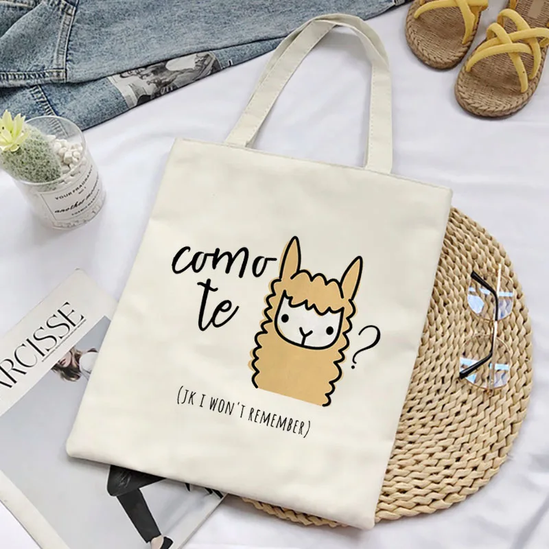 

2022, модная женская кавайная сумка, сумка для покупок с принтом, Холщовая Сумка для покупок, женская сумка, женская сумка-тоут в стиле Харадзю...