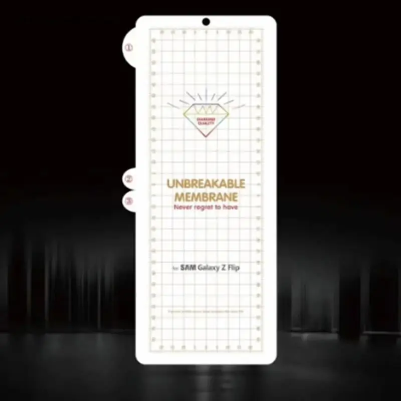 Защитная пленка 3 в 1 для Galaxy Z Flip 5G передняя задняя боковая матовая Защита экрана