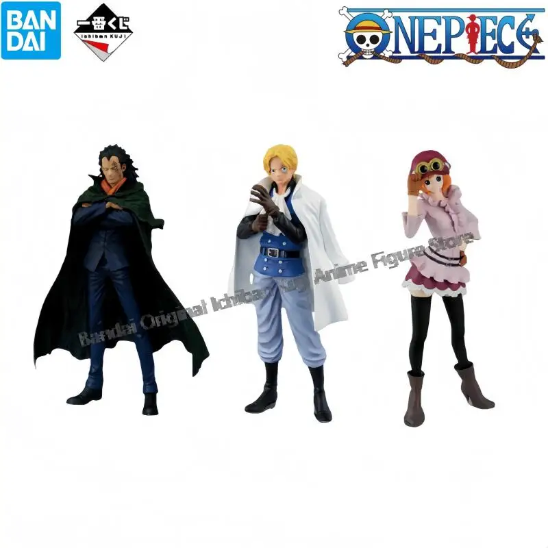 Фото В наличии Bandai Original Box Garage Kit One Piece Monkey D Dragon Sabo Koala Персонажи аниме Коллекционная фигурка Статуя №3