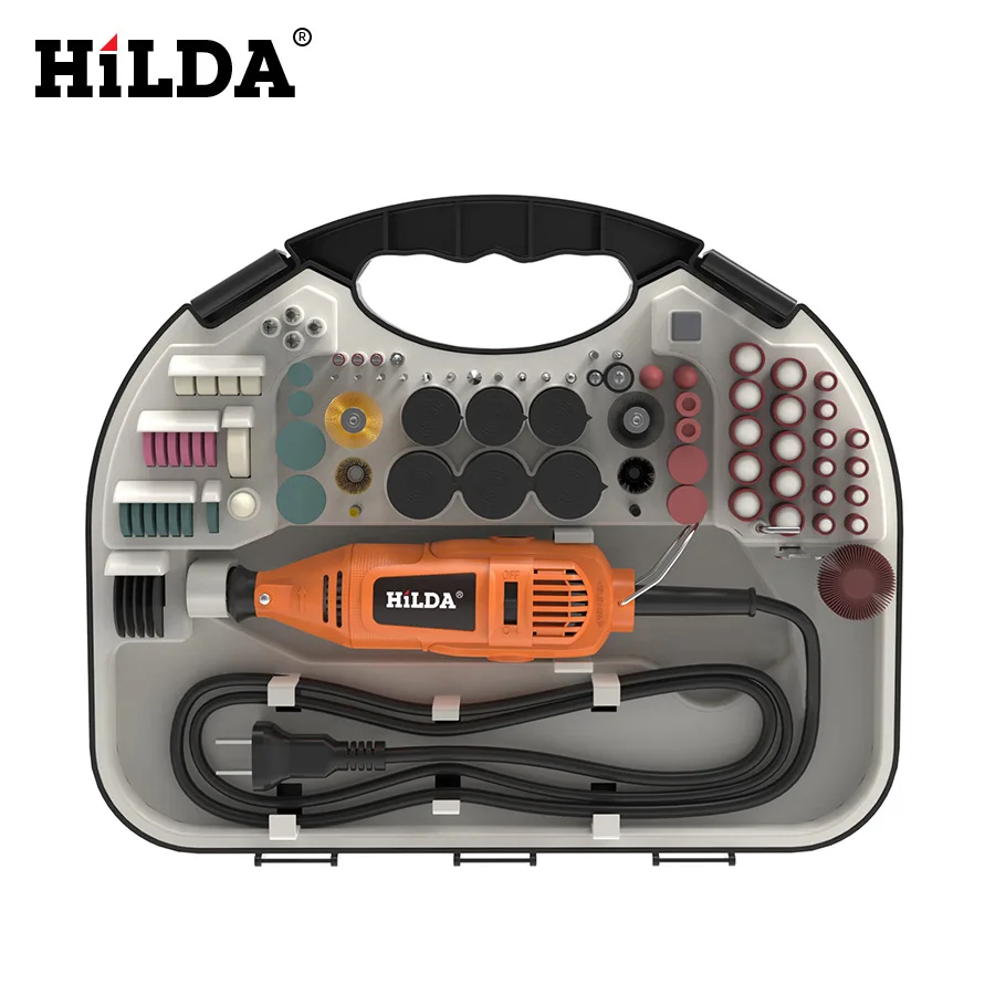 

Hilda electric grinder electric grinding pen suit grinding tool package stone mill head cutting disc