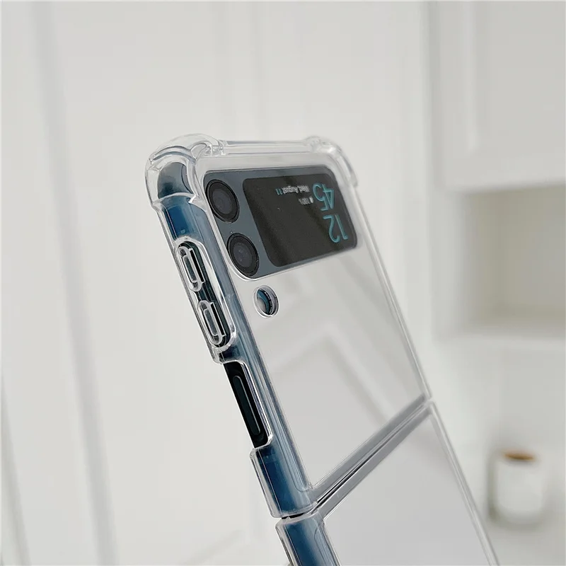 Make Up Mirror for Samsung Z Flip 3 4 3 Case Luxury Shockproof for Samsung Galaxy Z Flip 4 3 Z3 Z4 Flip4 Flip3 Slim Hard Cover