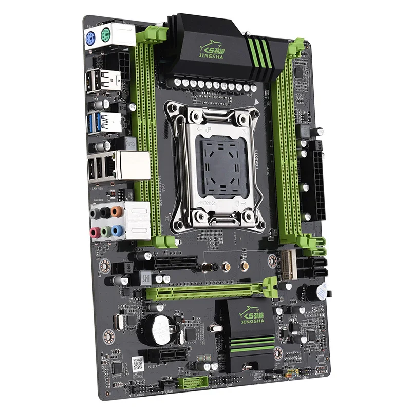 Материнская плата JINGSHA LGA2011 игровая материнская LGA 2011 разъем четырехканальный