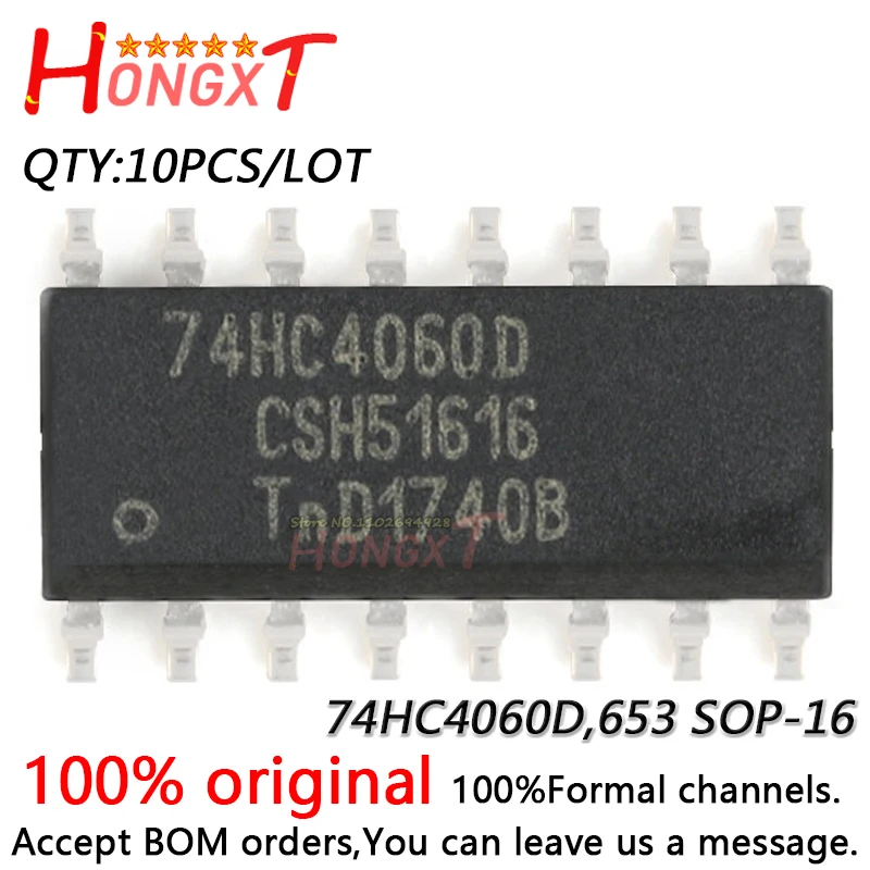 

10 шт., 100% новый 74HC4060D,653 Φ