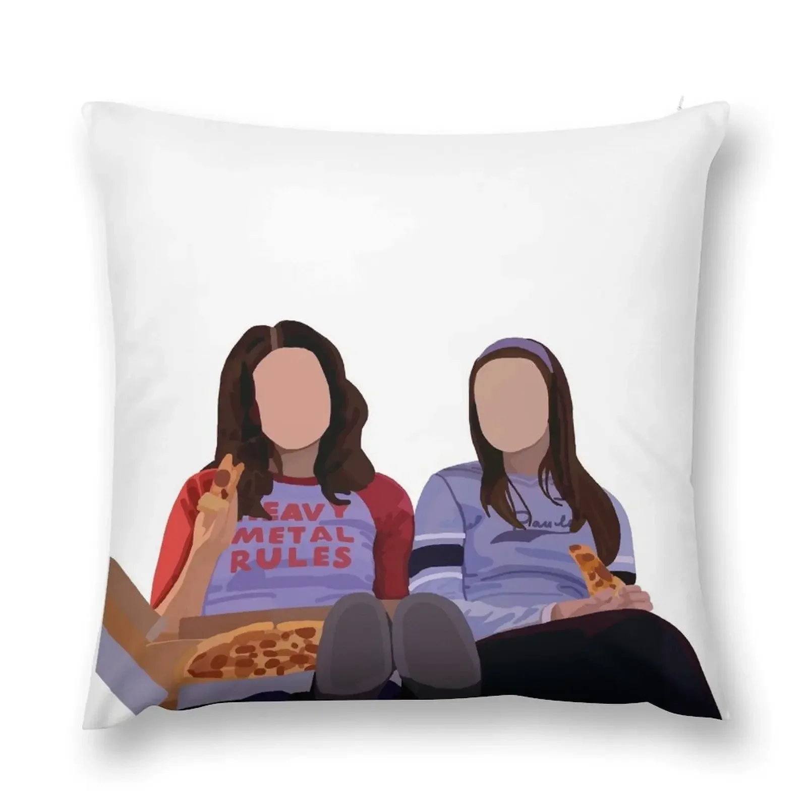 Декоративная подушка Rory and Lorelai мраморный чехол для подушки рождественские