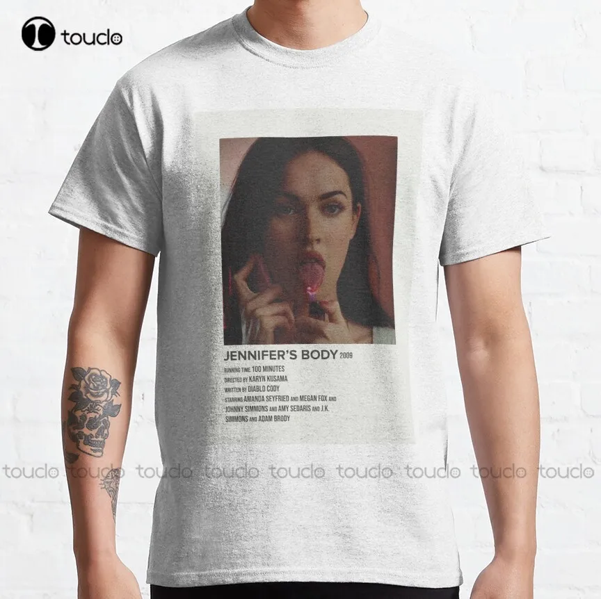 

jennifer's body (2009) minimalist movie Classic T-Shirt halloween shirts Custom aldult Teen unisex digital printing xs-5xl