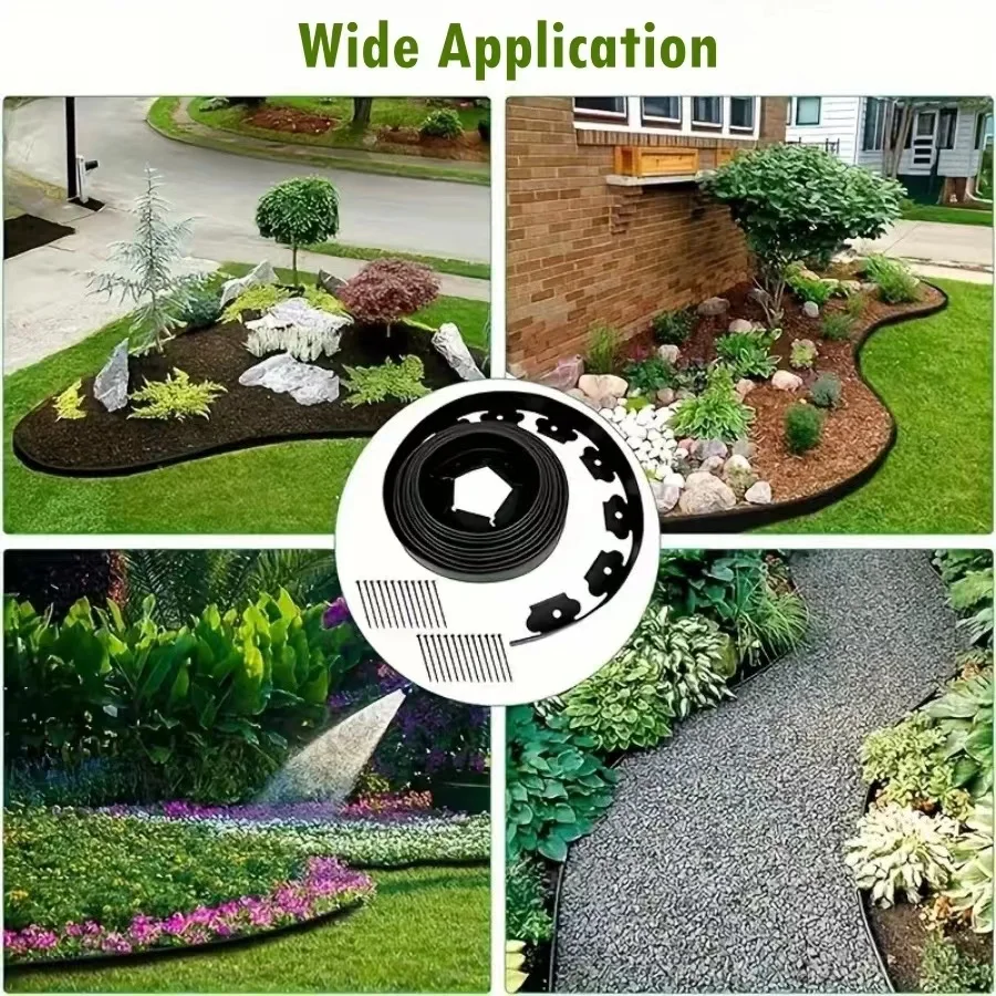 Трава и камень искусственное ландшафтное оформление защитная доска газон сад