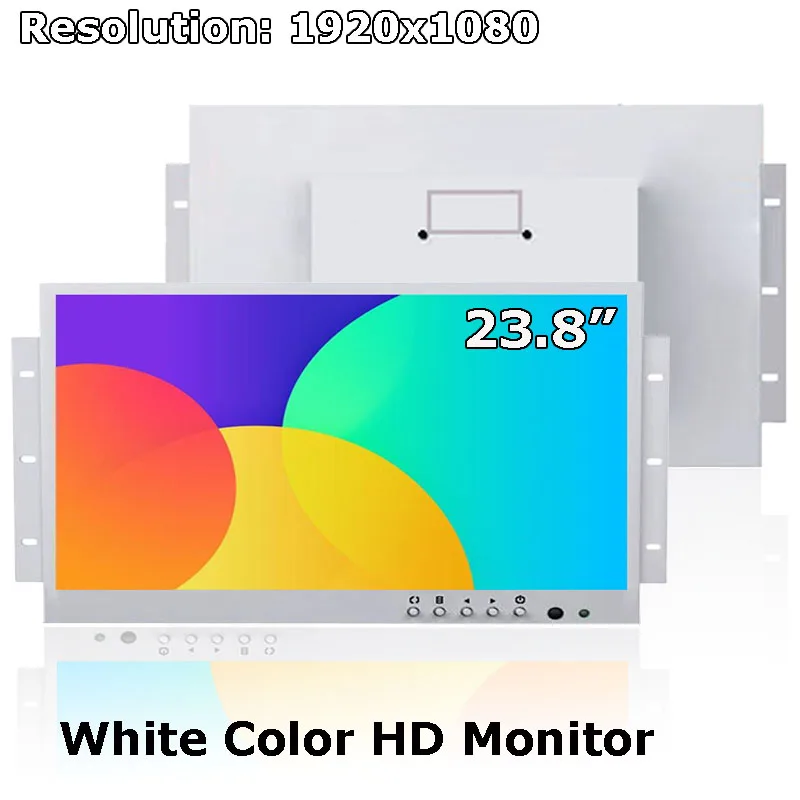 23 8/24 &quotпромышленный металлический каркас встроенное крепление ЖК-дисплей