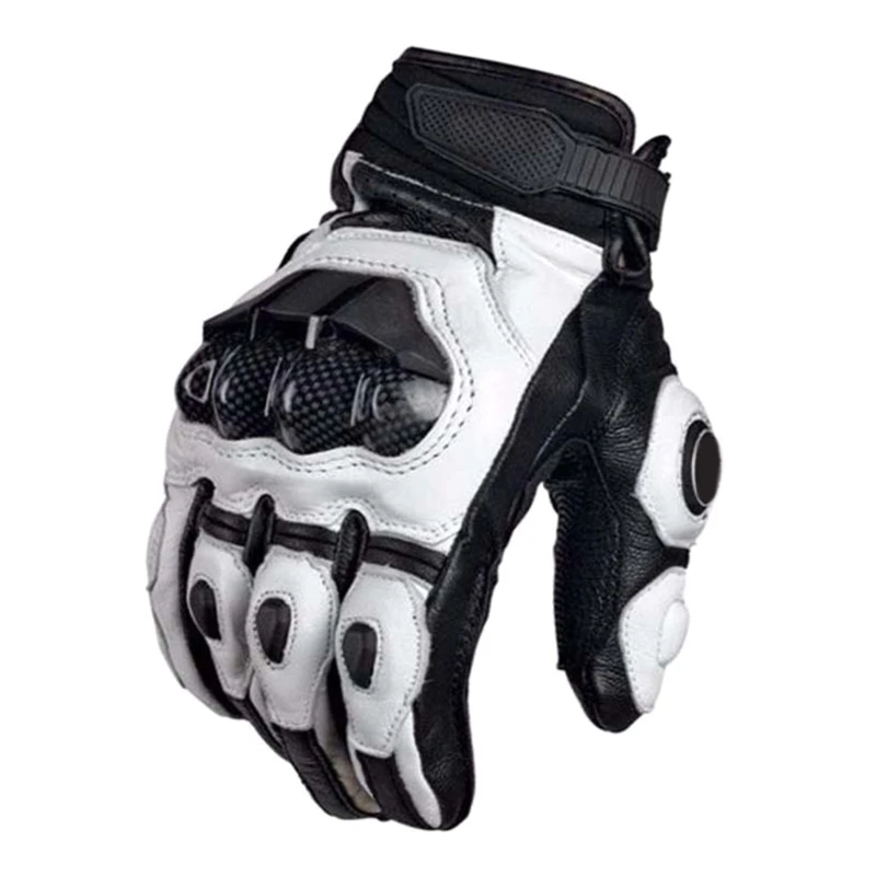 

Мотоциклетные Перчатки из ПУ кожи, ветрозащитные водонепроницаемые защитные перчатки с закрытыми пальцами, мужские мотоциклетные перчатки для езды на велосипеде