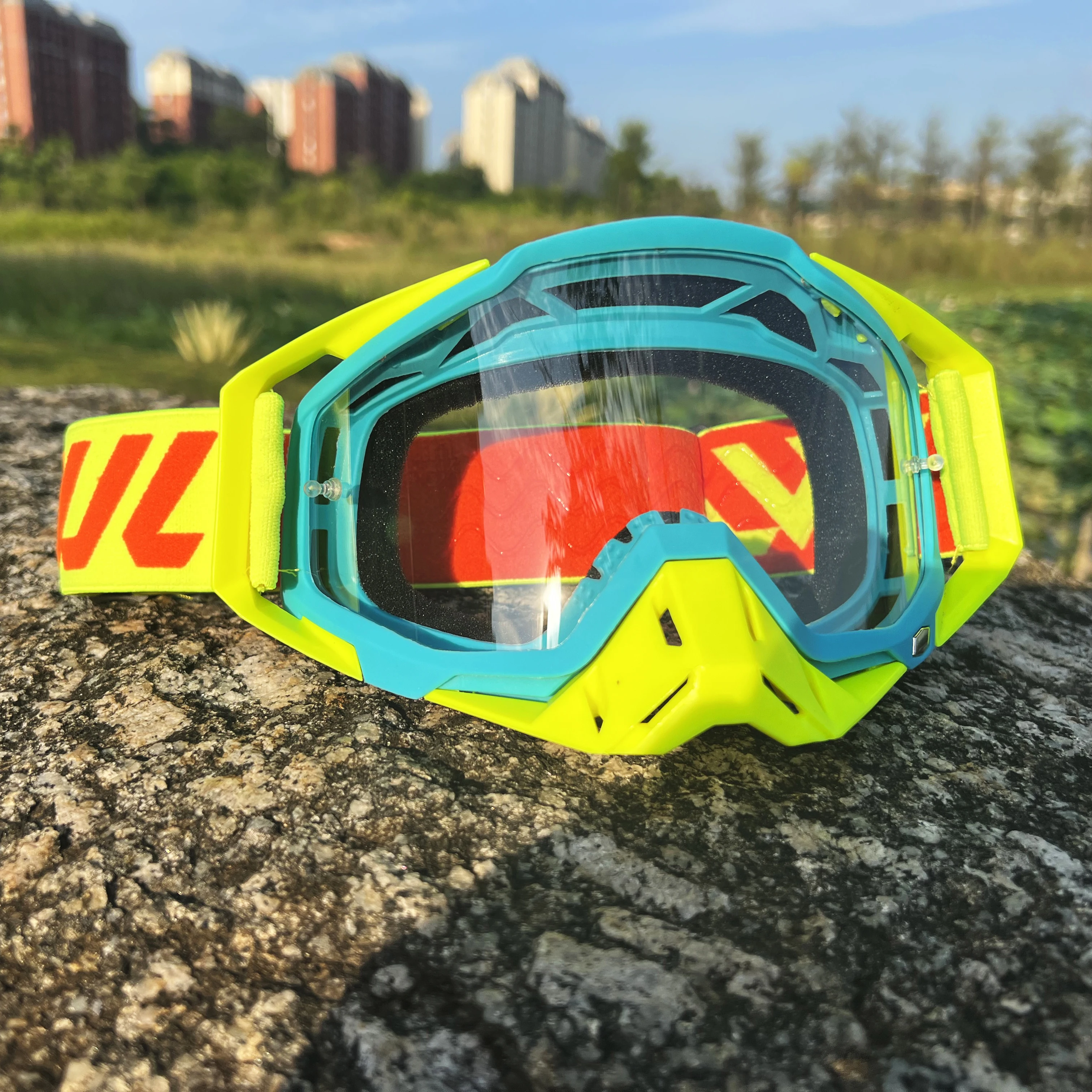 Wjl Sports Occhiali Da Motocross Occhiali Da Sole Da Moto Uomo Mtb Atv Mask Protezione Antivento Sci Ciclismo Occhiali Da Corsa Fuoristrada