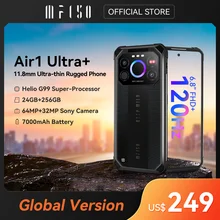 IIIF150 Air1 Ultra+ Rugged Machine 6.8'' FHD+ 12GB 256GB 7000mAh Ultra-thin Rugged 64MP 120Hz G99 Night Vision Thermometer