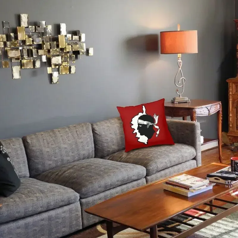 Квадратная Наволочка С Флагом Корса Декоративная Домашняя Декорация