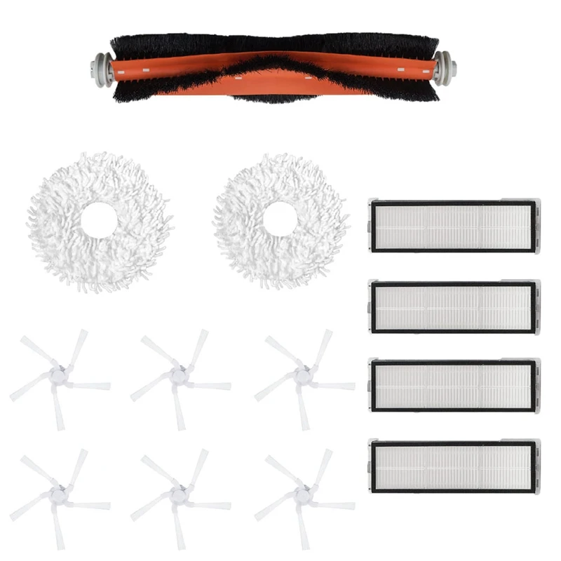 

Replacement Main Brush Side Brushes HEPA Filters Compatible For Dreame W10 W10pro Vacuum Cleaner Accessories